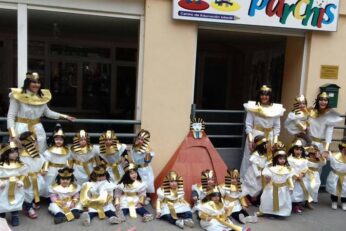 Los Pequeños De La Guardería Parchís Celebran El Carnaval