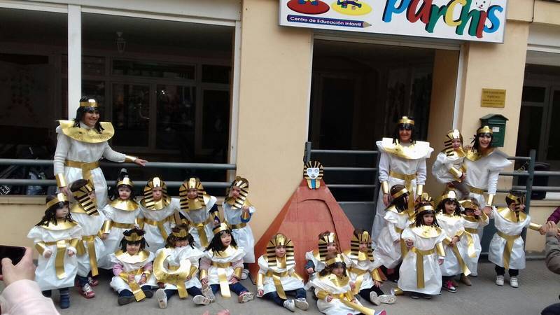 Los Pequeños De La Guardería Parchís Celebran El Carnaval